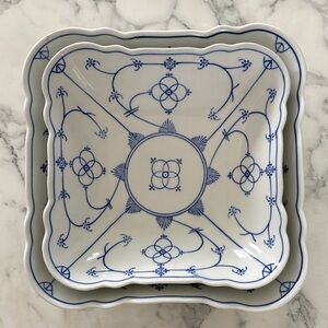 Handpainted “Strawflower” German Porcelain Set by Winterling